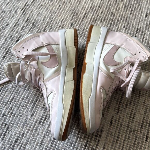 Nike Dunk High Up "Pink Oxford" sneakers size 9.5 - Picture 9 of 10